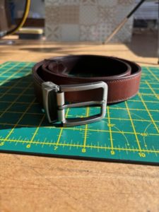 A reversible belt