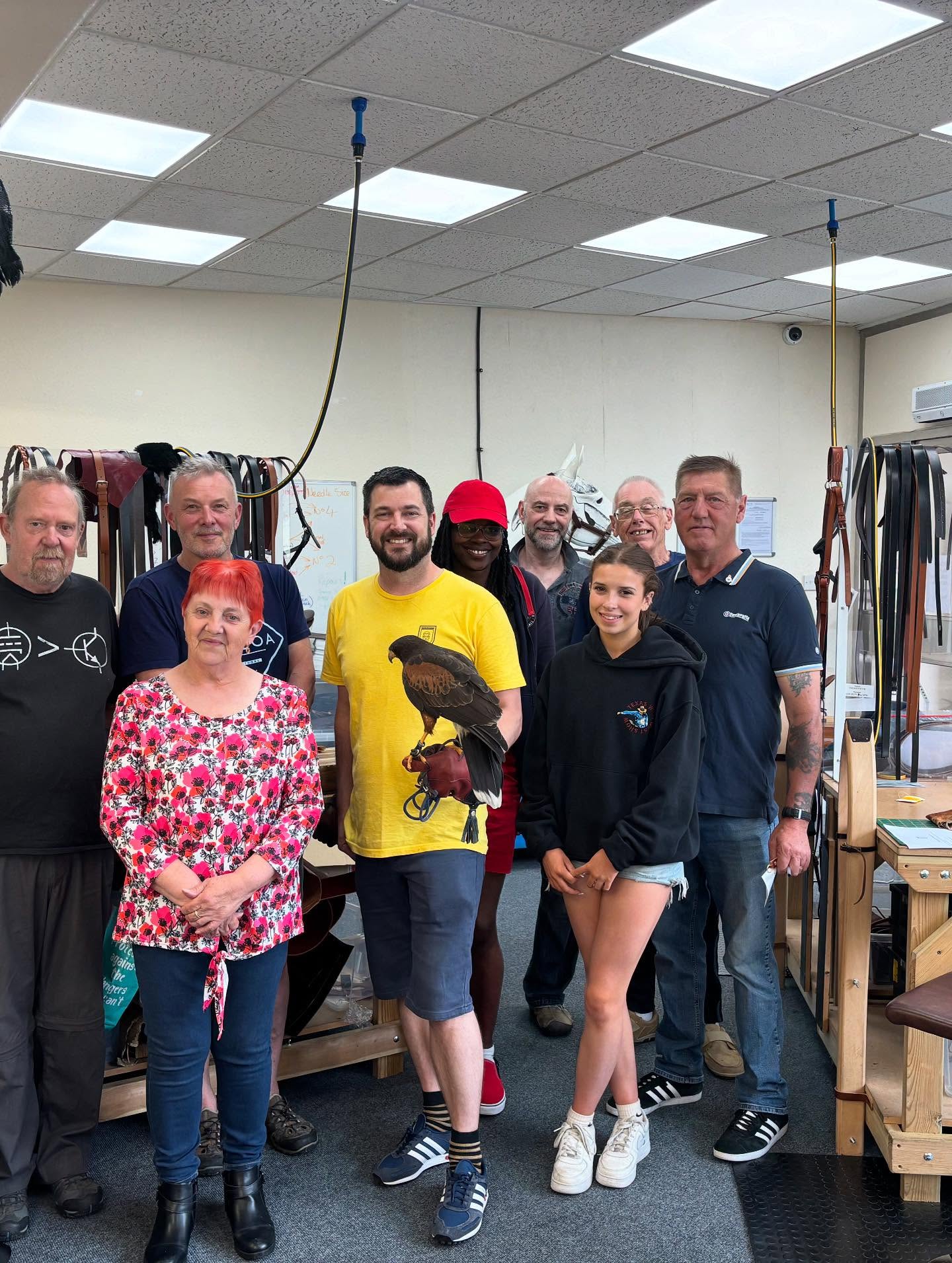 22nd June Leather craft day